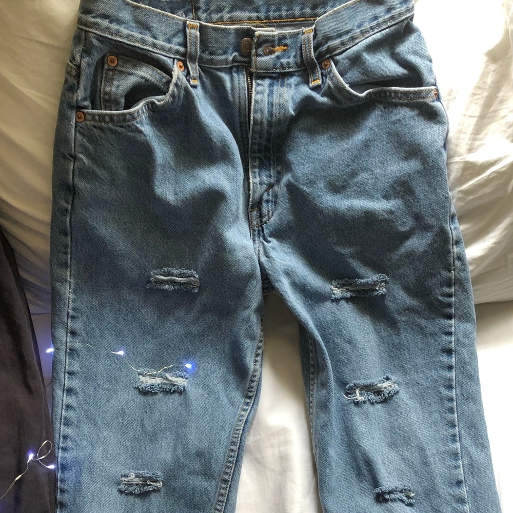 Levi’s Denim Ripped Jeans || Strauss&CO